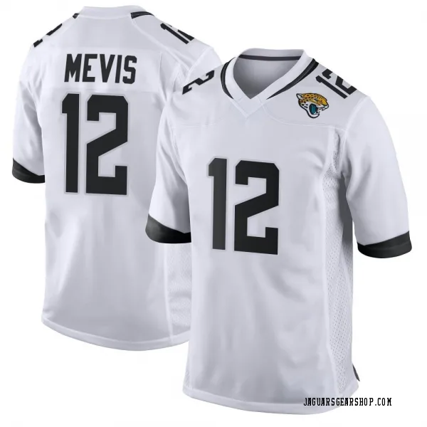 Men's Andrew Mevis Jacksonville Jaguars Game White Jersey