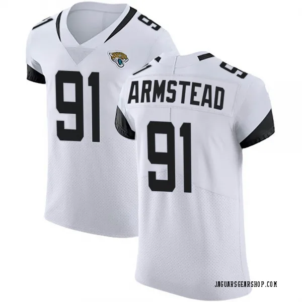 Men's Arik Armstead Jacksonville Jaguars Elite White Vapor Untouchable Road Jersey