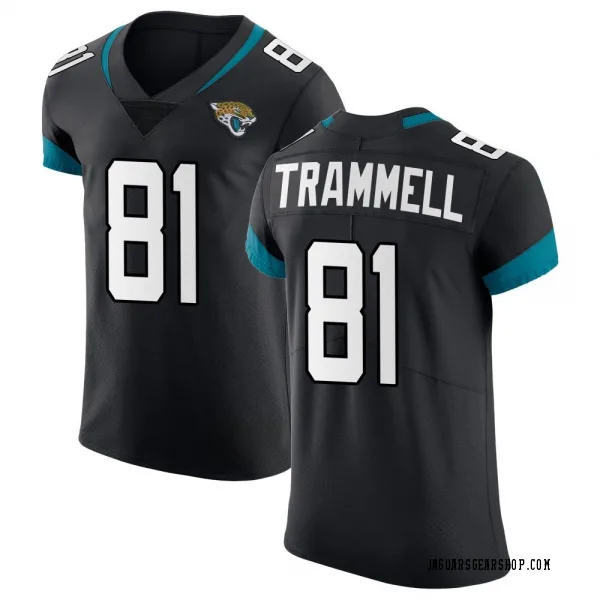 Men's Austin Trammell Jacksonville Jaguars Elite Black Vapor Untouchable Jersey