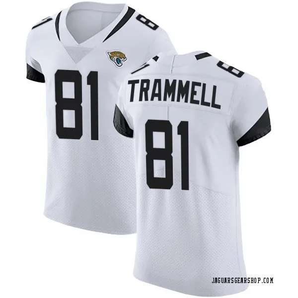 Men's Austin Trammell Jacksonville Jaguars Elite White Vapor Untouchable Road Jersey