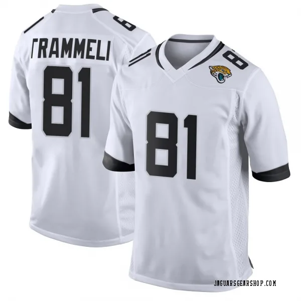 Men's Austin Trammell Jacksonville Jaguars Game White Jersey
