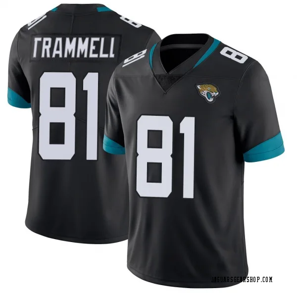 Men's Austin Trammell Jacksonville Jaguars Limited Black Vapor Untouchable Jersey