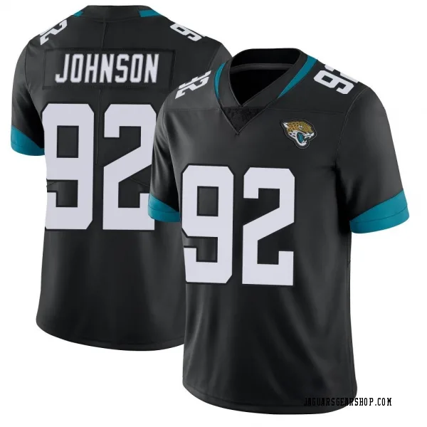 Men's Caleb Johnson Jacksonville Jaguars Limited Black Vapor Untouchable Jersey