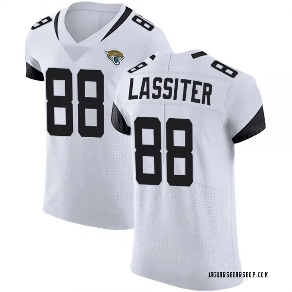 Men's Darius Lassiter Jacksonville Jaguars Elite White Vapor Untouchable Road Jersey