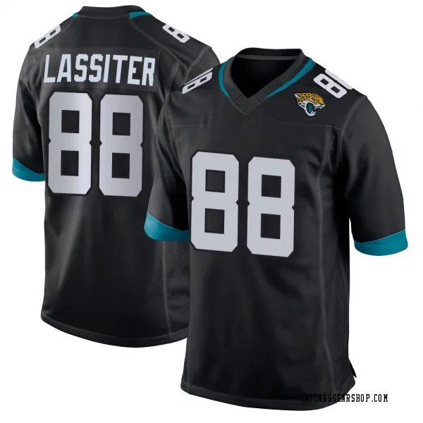 Men's Darius Lassiter Jacksonville Jaguars Game Black Jersey