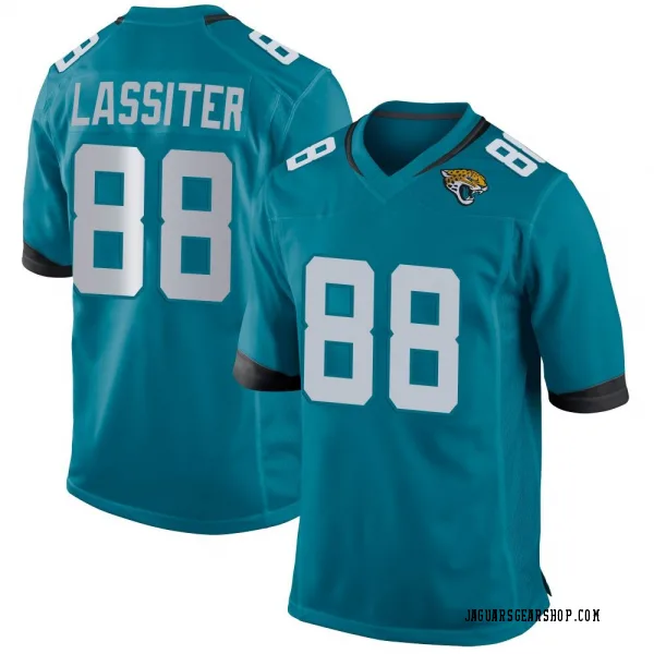 Men's Darius Lassiter Jacksonville Jaguars Game Teal Jersey