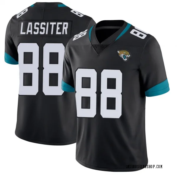 Men's Darius Lassiter Jacksonville Jaguars Limited Black Vapor Untouchable Jersey