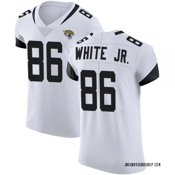 Men's David White Jr. Jacksonville Jaguars Elite White Vapor Untouchable Road Jersey