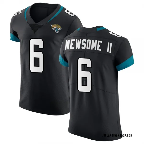 Men's Greg Newsome II Jacksonville Jaguars Elite Black Vapor Untouchable Jersey