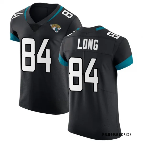 Men's Hunter Long Jacksonville Jaguars Elite Black Vapor Untouchable Jersey