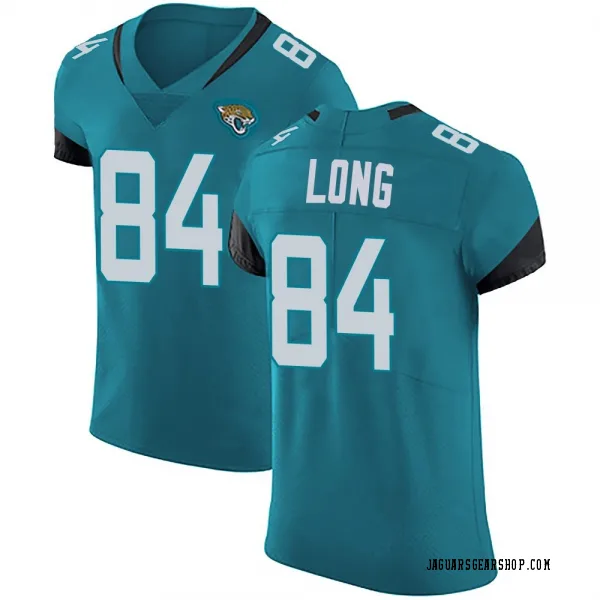 Men's Hunter Long Jacksonville Jaguars Elite Teal Vapor Untouchable Alternate Jersey