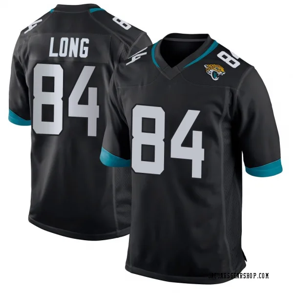 Men's Hunter Long Jacksonville Jaguars Game Black Jersey