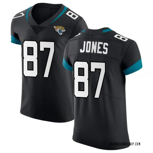 Men's J.J. Jones Jacksonville Jaguars Elite Black Vapor Untouchable Jersey