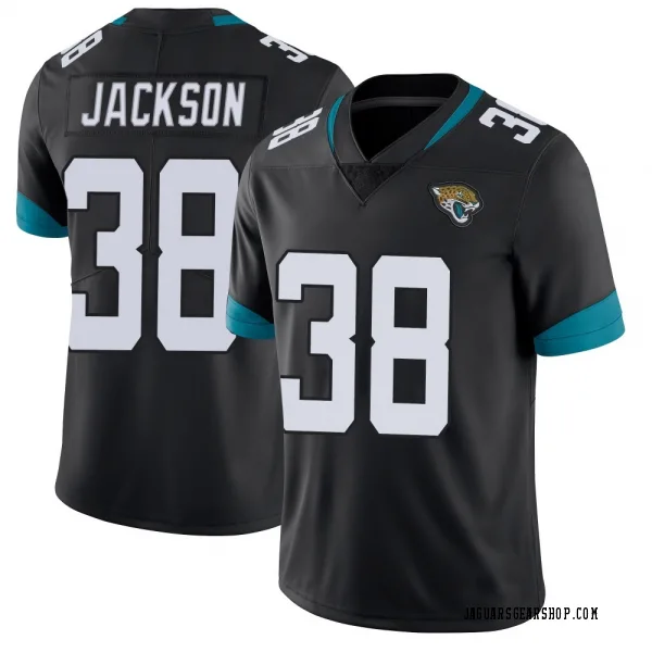 Men's Ja'Quinden Jackson Jacksonville Jaguars Limited Black Vapor Untouchable Jersey