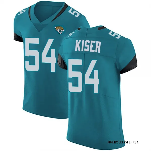 Men's Jack Kiser Jacksonville Jaguars Elite Teal Vapor Untouchable Alternate Jersey