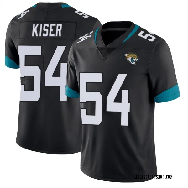 Men's Jack Kiser Jacksonville Jaguars Limited Black Vapor Untouchable Jersey