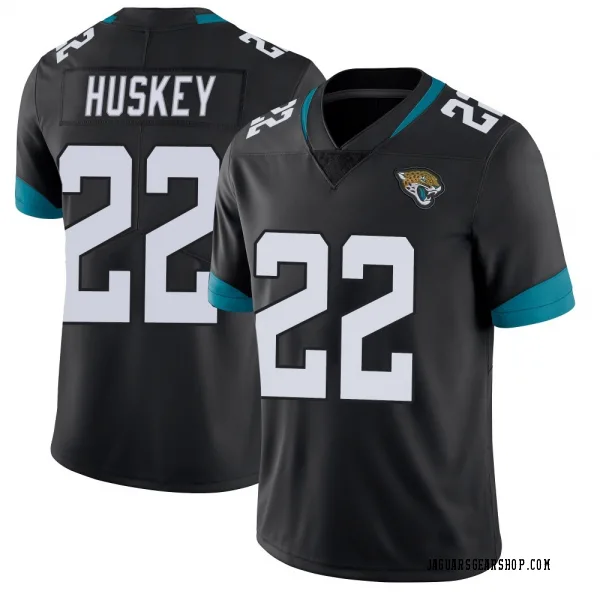 Men's Jalen Huskey Jacksonville Jaguars Limited Black Vapor Untouchable Jersey
