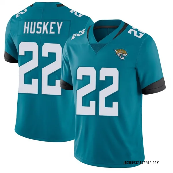 Men's Jalen Huskey Jacksonville Jaguars Limited Teal Vapor Untouchable Jersey