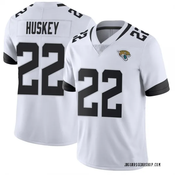 Men's Jalen Huskey Jacksonville Jaguars Limited White Vapor Untouchable Jersey