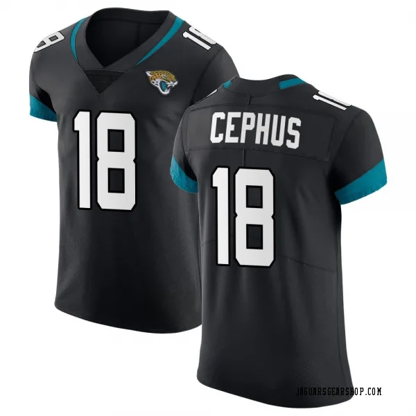 Men's Joshua Cephus Jacksonville Jaguars Elite Black Vapor Untouchable Jersey