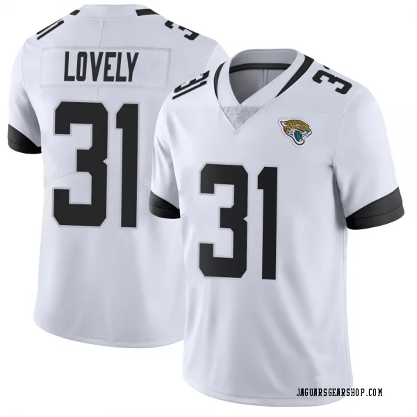 Men's Keni-H Lovely Jacksonville Jaguars Limited White Vapor Untouchable Jersey