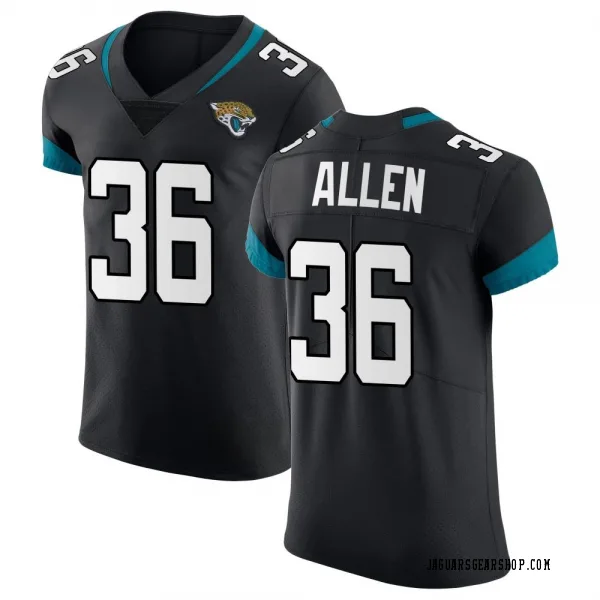 Men's LeQuint Allen Jacksonville Jaguars Elite Black Vapor Untouchable Jersey