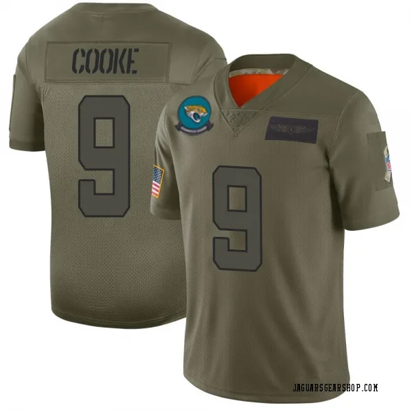 Men's Logan Cooke Jacksonville Jaguars Limited Camo 2019 Salute to Service Jersey