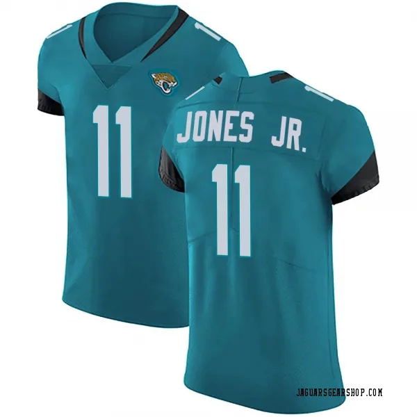 Men's Marvin Jones Jr. Jacksonville Jaguars Elite Teal Vapor Untouchable Alternate Jersey