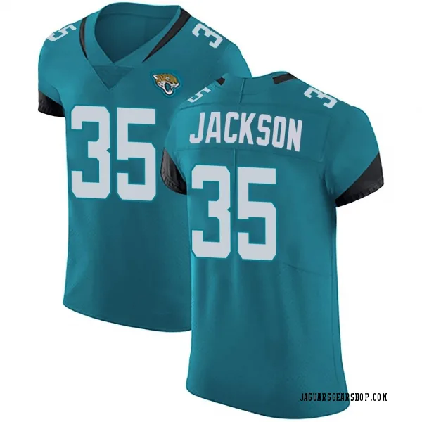 Men's Matthew Jackson Jacksonville Jaguars Elite Teal Vapor Untouchable Alternate Jersey