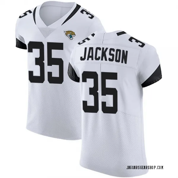 Men's Matthew Jackson Jacksonville Jaguars Elite White Vapor Untouchable Road Jersey