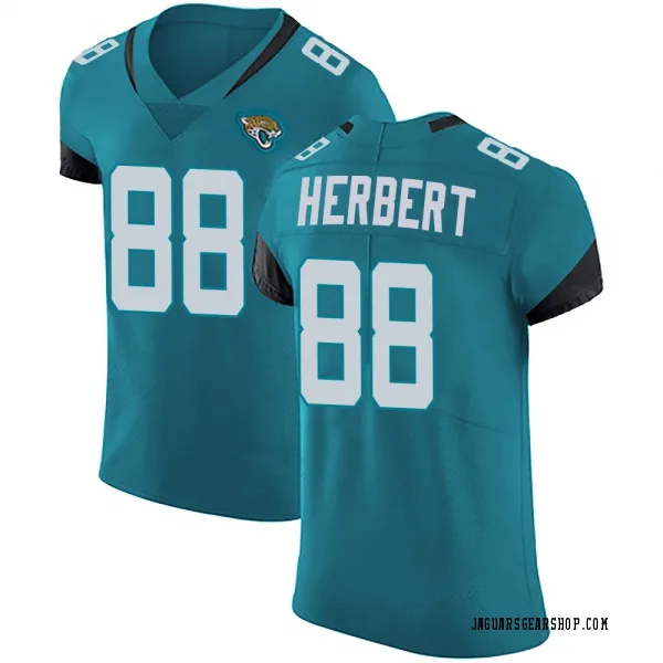 Men's Patrick Herbert Jacksonville Jaguars Elite Teal Vapor Untouchable Alternate Jersey