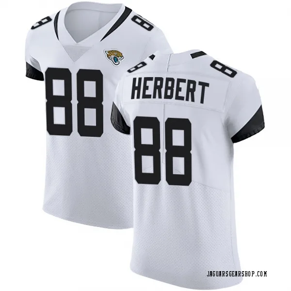 Men's Patrick Herbert Jacksonville Jaguars Elite White Vapor Untouchable Road Jersey