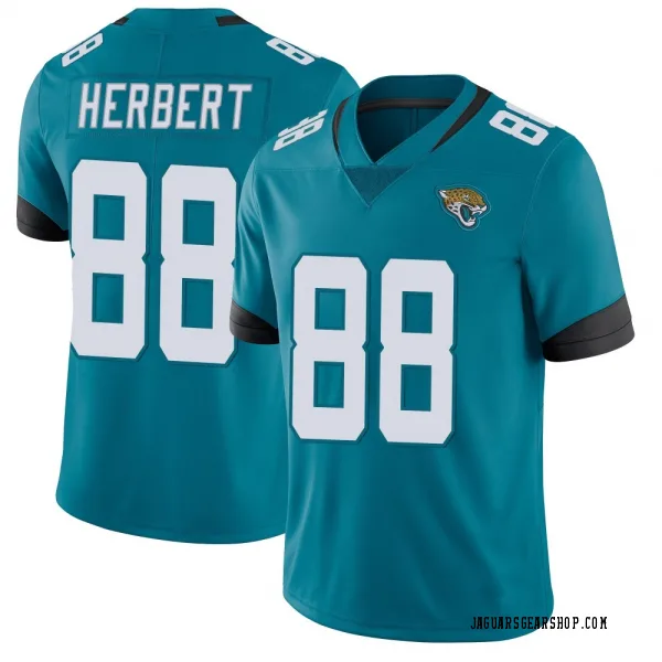 Men's Patrick Herbert Jacksonville Jaguars Limited Teal Vapor Untouchable Jersey