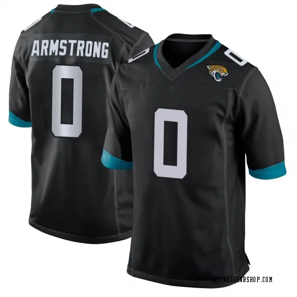 Men's Ray-Ray Armstrong Jacksonville Jaguars Game Black Jersey
