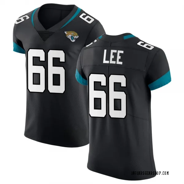 Men's Ricky Lee Jacksonville Jaguars Elite Black Vapor Untouchable Jersey