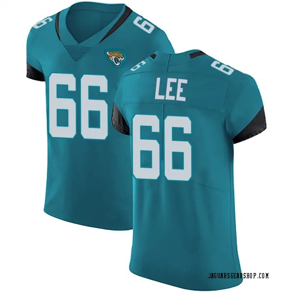 Men's Ricky Lee Jacksonville Jaguars Elite Teal Vapor Untouchable Alternate Jersey