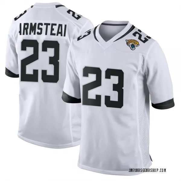 Men's Ryquell Armstead Jacksonville Jaguars Game White Jersey