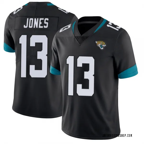 Men's Tim Jones Jacksonville Jaguars Limited Black Vapor Untouchable Jersey