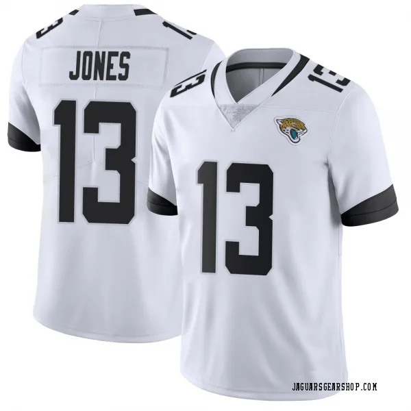 Men's Tim Jones Jacksonville Jaguars Limited White Vapor Untouchable Jersey
