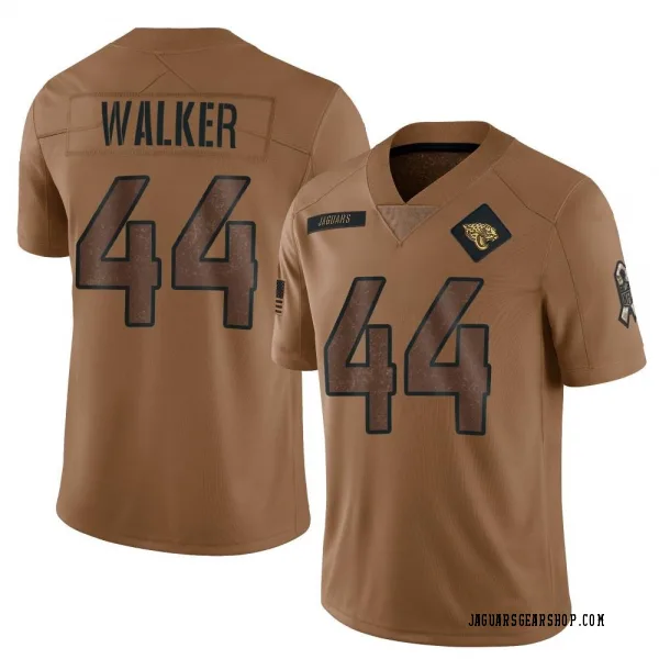 Men's Travon Walker Jacksonville Jaguars Limited Brown 2023 Salute To Service Jersey