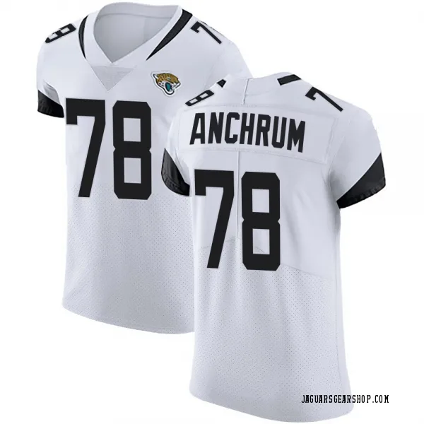 Men's Tremayne Anchrum Jacksonville Jaguars Elite White Vapor Untouchable Road Jersey