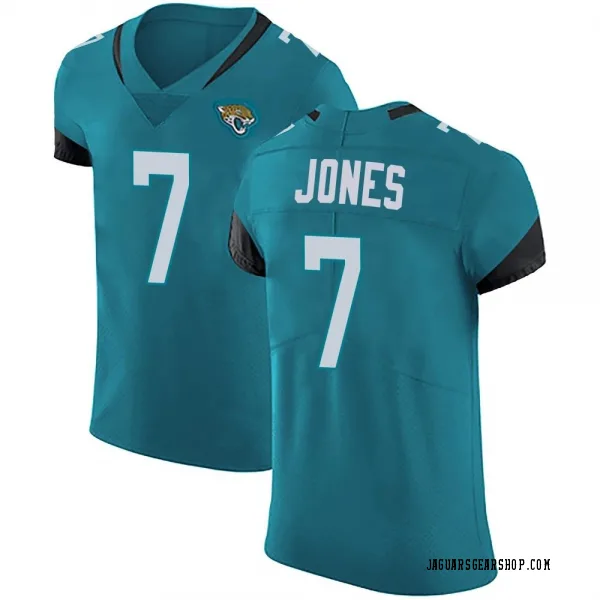 Men's Zay Jones Jacksonville Jaguars Elite Teal Vapor Untouchable Alternate Jersey