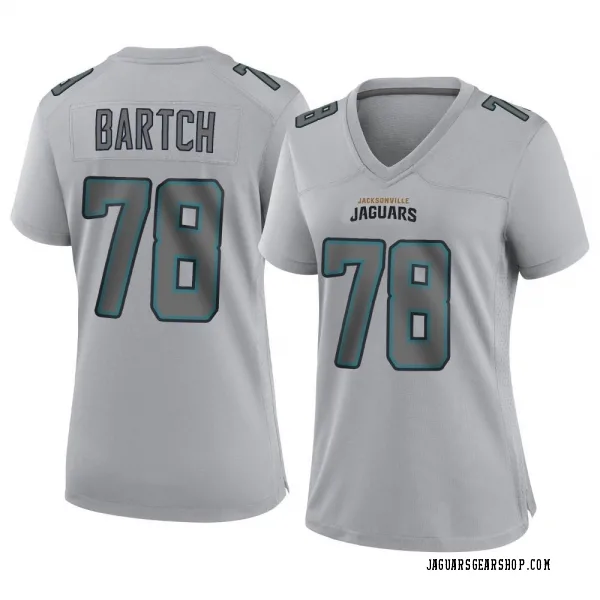 Women's Ben Bartch Jacksonville Jaguars Game Gray Atmosphere Fashion Jersey