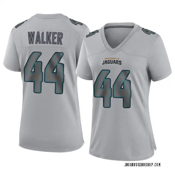 Women's Travon Walker Jacksonville Jaguars Game Gray Atmosphere Fashion Jersey