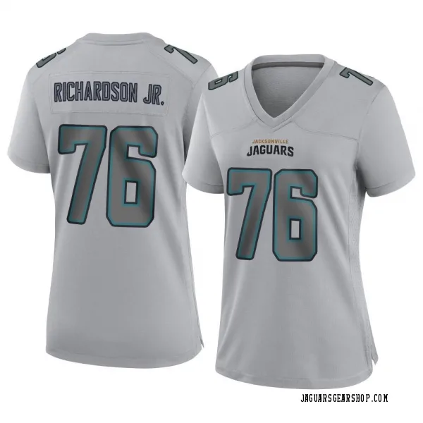 Women's Will Richardson Jr. Jacksonville Jaguars Game Gray Atmosphere Fashion Jersey