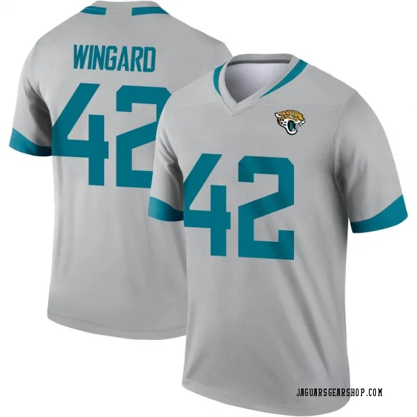 Youth Andrew Wingard Jacksonville Jaguars Legend Silver Inverted Jersey