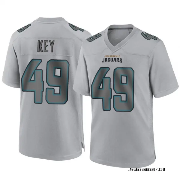 Youth Arden Key Jacksonville Jaguars Game Gray Atmosphere Fashion Jersey