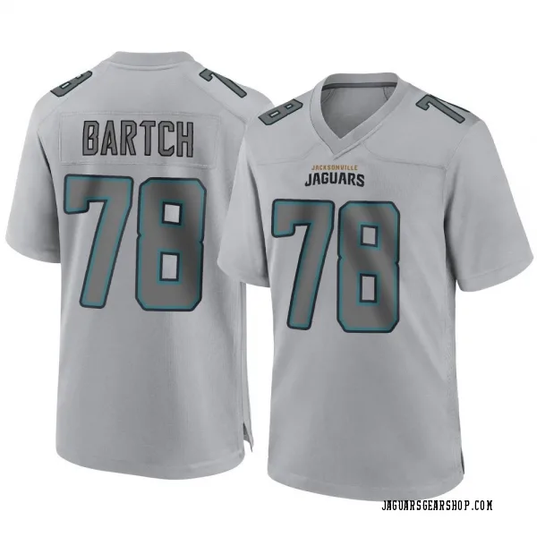 Youth Ben Bartch Jacksonville Jaguars Game Gray Atmosphere Fashion Jersey