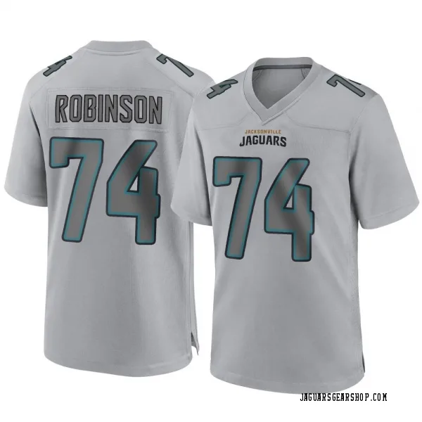 Youth Cam Robinson Jacksonville Jaguars Game Gray Atmosphere Fashion Jersey