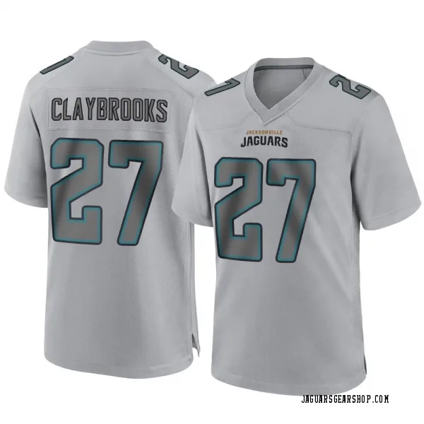 Youth Chris Claybrooks Jacksonville Jaguars Game Gray Atmosphere Fashion Jersey